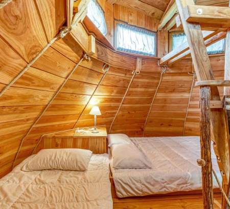 Chambre qui se trouve dans la mezzanine