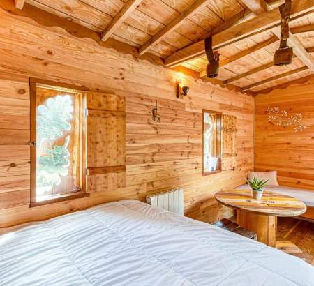 Cabane pour 2 personnes adultes